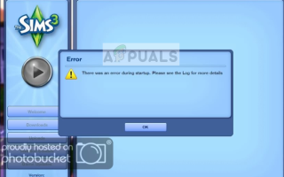 Исправлено: ошибка при запуске на Sims 3 —