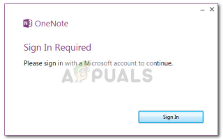 Исправлено: требуется вход в OneNote в Windows 7 —