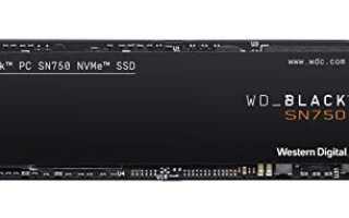Обзор WD Black SN750 NVMe Gaming SSD —