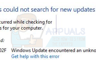 Как исправить ошибку Windows Update 8024402F