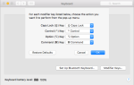 Как переназначить ключи-модификаторы на другие ключи-модификаторы в Mac