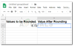 Как округлить числа в Google Sheets с помощью функции MROUND —