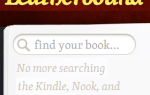 Leatherbound — Сравнение цен на электронные книги для Kindle, Nook и iBookstore