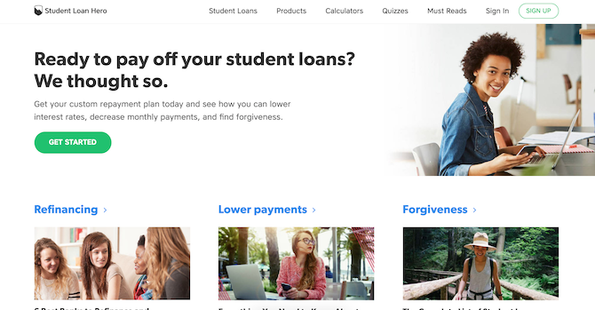 домашняя страница героя студенческого кредита