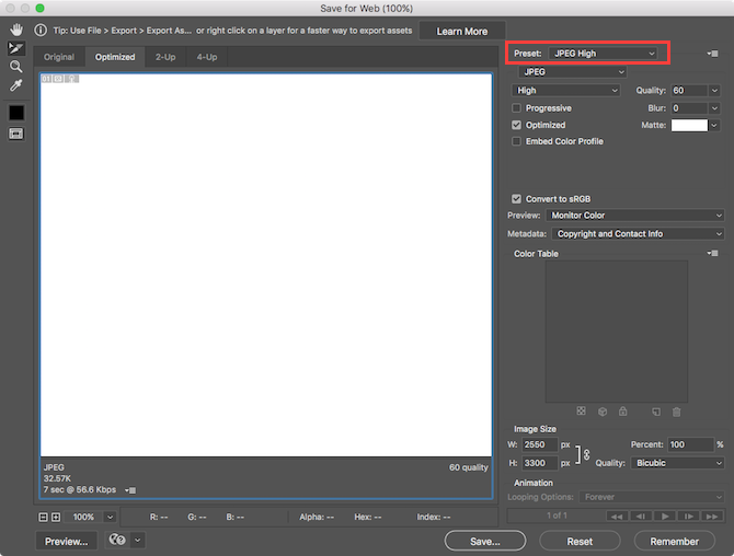 Как добавить гиперссылки в Adobe Illustrator или Photoshop Сохранить для Интернета