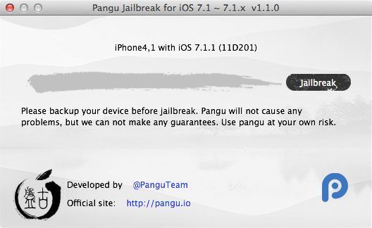 Как сделать джейлбрейк iOS 7.1.x и установить Cydia с Pangu 1