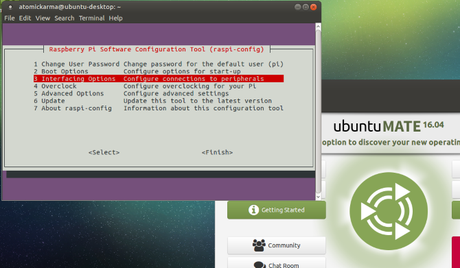 Ubuntu Mate Raspi Конфиг