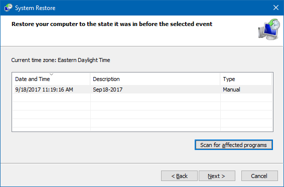 Почему Windows автоматически сохраняет реестр? Пример восстановления системы Windows 10