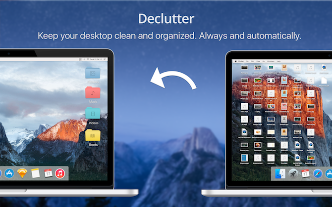попробуйте приложение Declutter для Mac, если Mac работает медленно