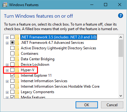 Как использовать VirtualBox: пользователь's Guide 05 Turn Hyper V Off Windows