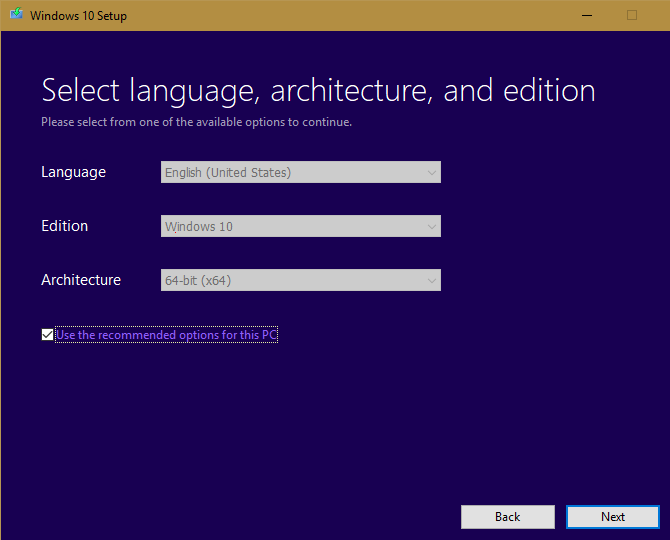 Как использовать VirtualBox: пользователь's Guide 09 Windows Media Creation Tool Options