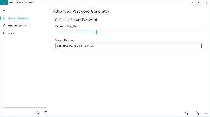 Генератор паролей Windows 10 приложение