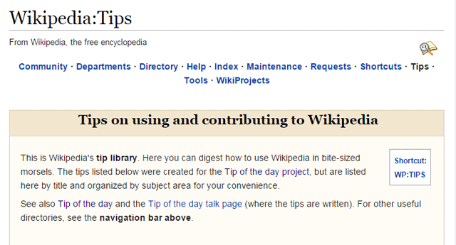 Библиотека подсказок Википедии