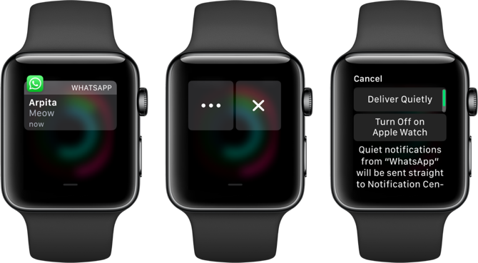 Apple Watch отключить уведомления