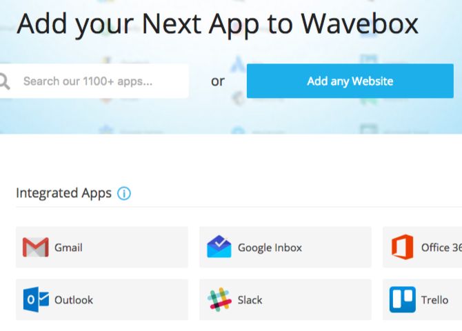 Wavebox-надстройка приложение