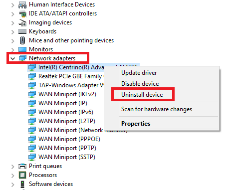 проблемы с Wi-Fi в Windows 10