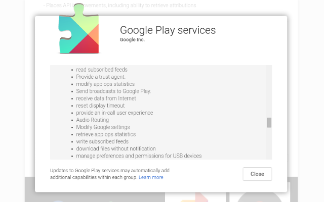 AndroidWithoutGoogle-Play-Services-разрешение