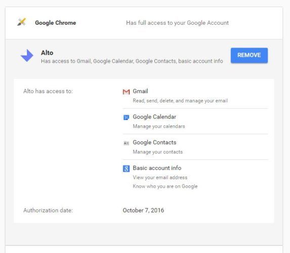 Как запретить сторонним приложениям доступ к вашим личным данным в социальных сетях Google 573x500