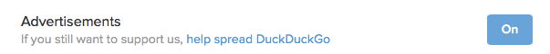 DuckDuckGo-объявления