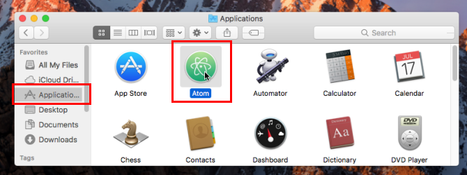 Mac приложение установлено