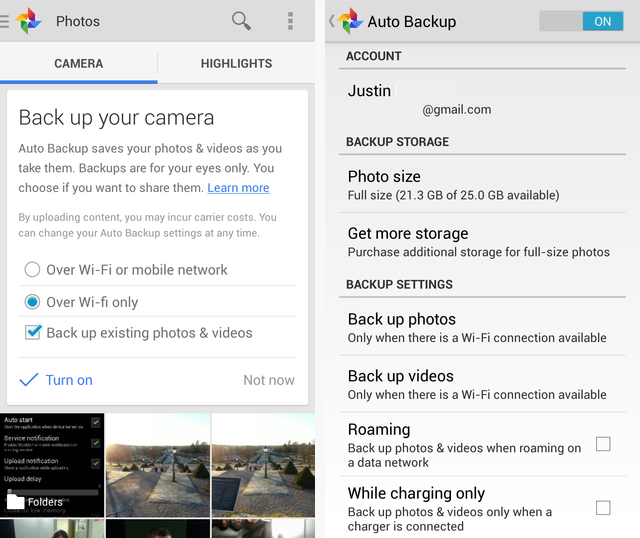 Google+ Photo Backup