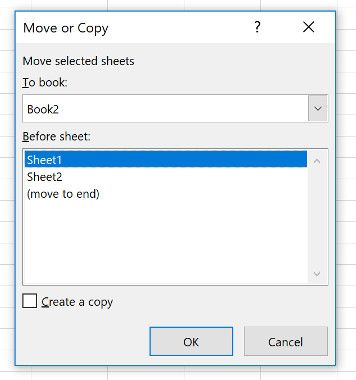 объединить листы Excel