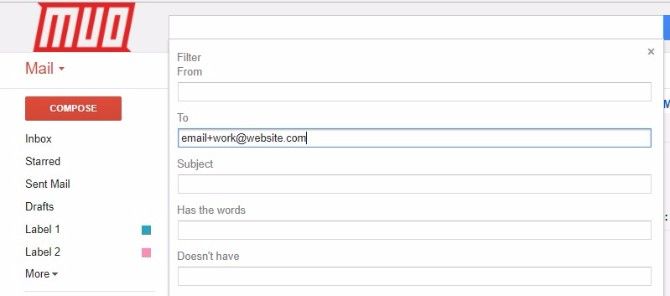 подсказка спам-фильтра Gmail