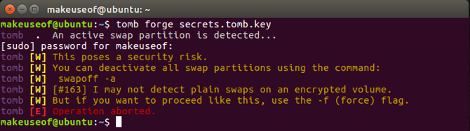 защитить конфиденциальные данные с помощью Tomb на Linux