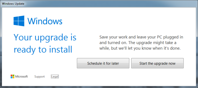 Windows, 10-Upgrade-Готовый к установке, подлым
