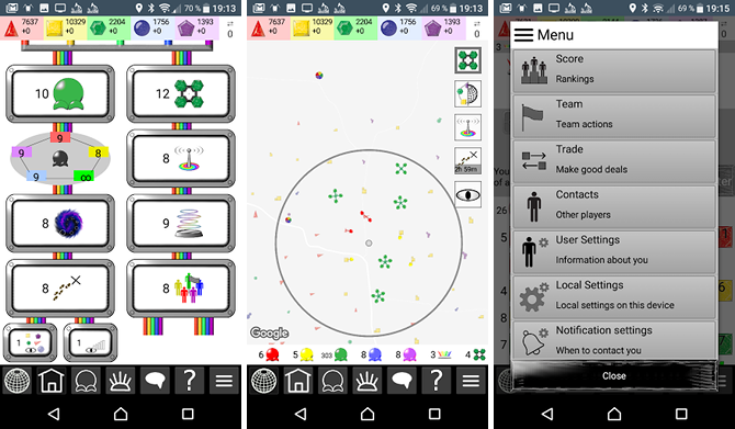 10 веселых игр на свежем воздухе для игры с использованием смартфонов с поддержкой GPS android gps игра color planet