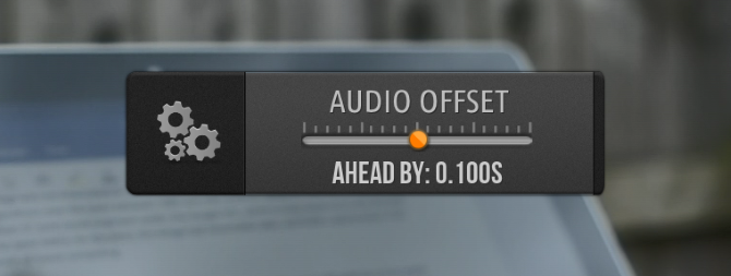 Клавиши быстрого доступа Kodi Audio Offset