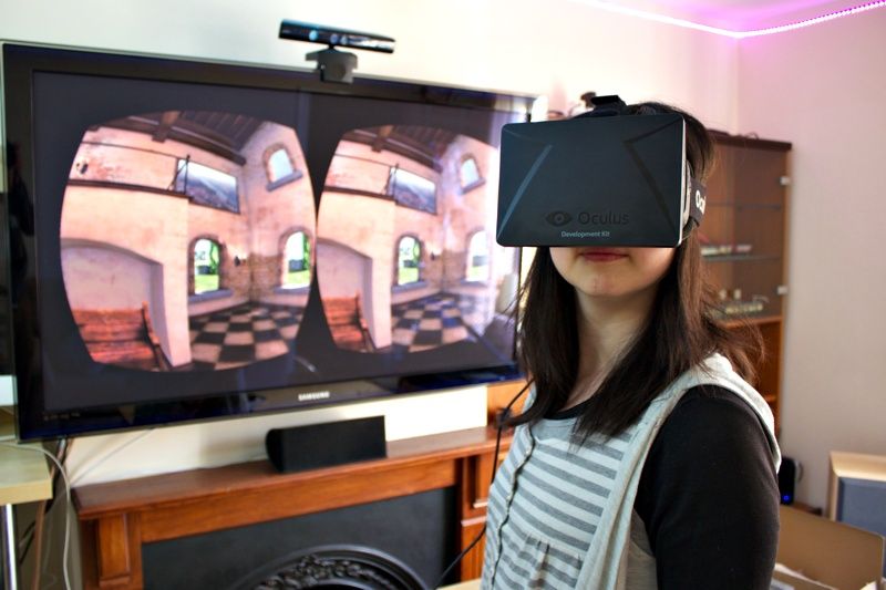 Комплект разработчика Oculus Rift 1