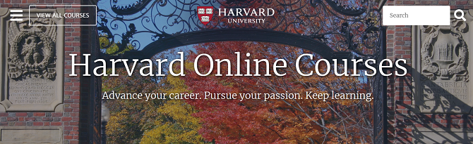 Гарвард веб-сайт онлайн-курсов