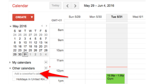 Многоуровневые календари Google Calendar