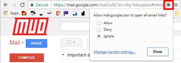 Как использовать Gmail как почтовый клиент для ПК в 7 простых шагах Обработчик протокола Chrome