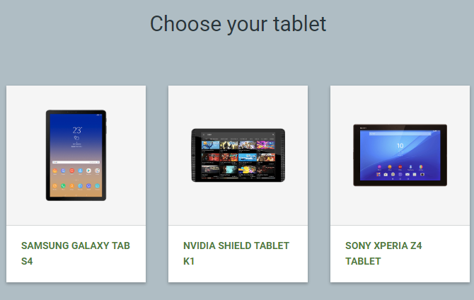 Выбор планшета Android