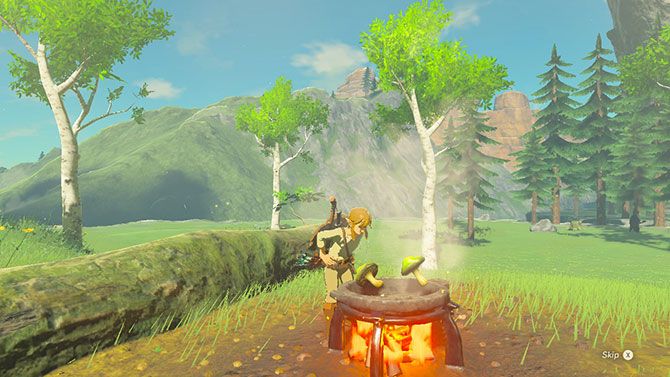 Начинающий без спойлеров's Guide to Zelda: Breath of the Wild botw cooking2