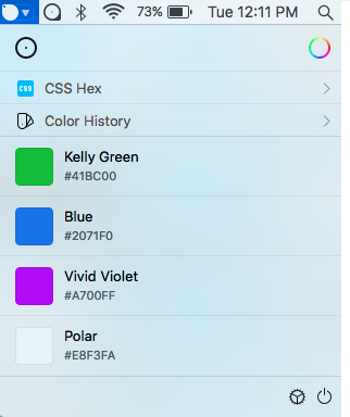 Sip Color Picker для Mac