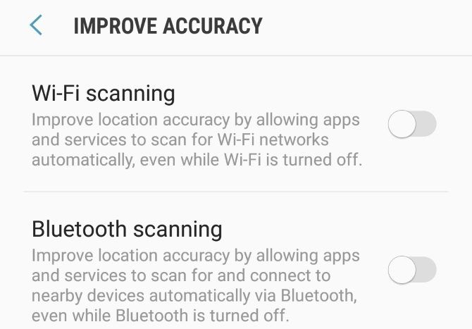 S8 местоположение улучшить точность экрана
