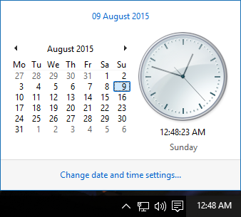 Как сделать Windows 10 похожей на часы панели задач Windows 7