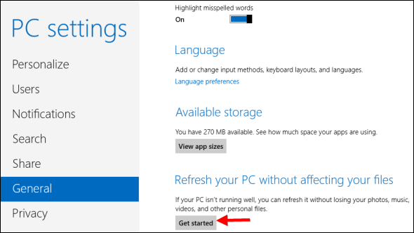 восстановить windows 8