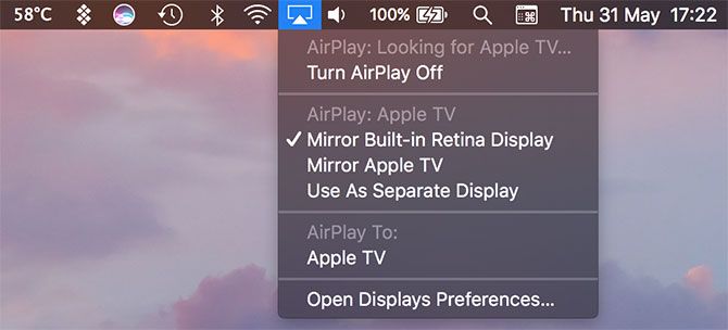 AirPlay на Mac