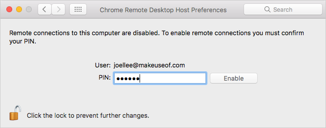 Управляйте своим компьютером из любой точки мира, используя Chrome Remote Desktop Chrome Remote Desktop Mac 3