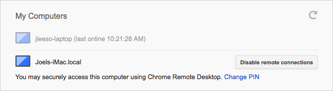 Управляйте своим ПК из любого места, используя Chrome Remote Desktop Chrome Remote Desktop Mac 4