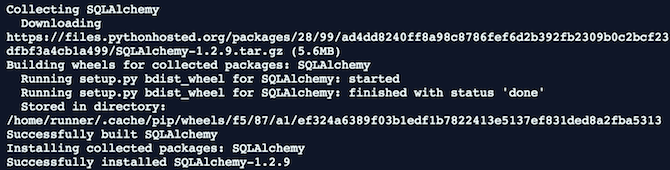 Установка SQLAlchemy на вашем ПК