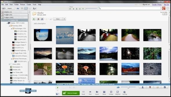 Picasa - Управление фотографиями