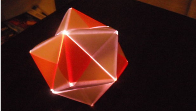 Оригами зажечь звезды от Себнибо
