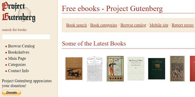 7 лучших бесплатных сайтов с электронными книгами скачать бесплатные книги проекта Гутенберга