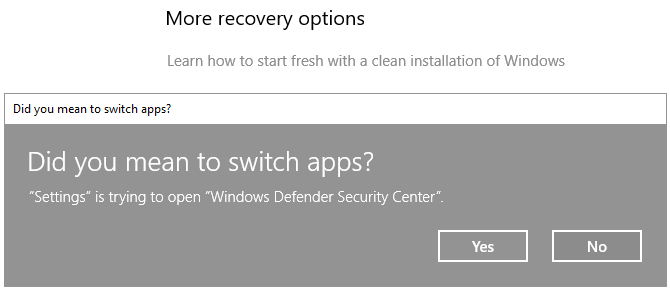 Как переустановить Windows 10 без потери данных Windows 10 Start Fresh 670x290