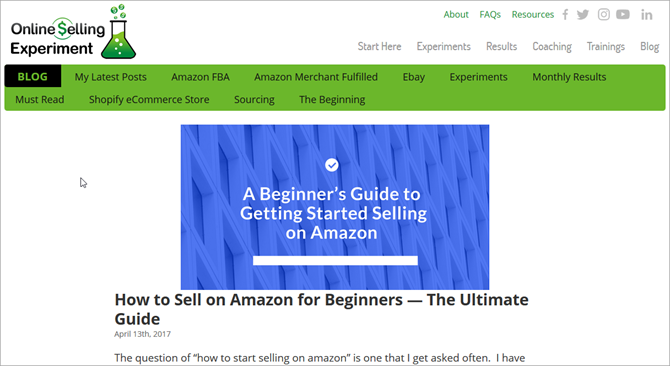 Как продать на Amazon - эксперимент по онлайн-продажам